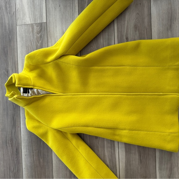 J. Crew Lodge Yellow Wool Coat - Picture 4 of 7